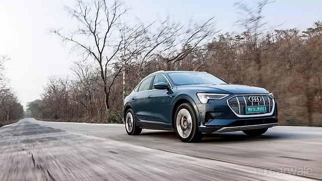 Audi e-tron Sportback Right Front Three Quarter