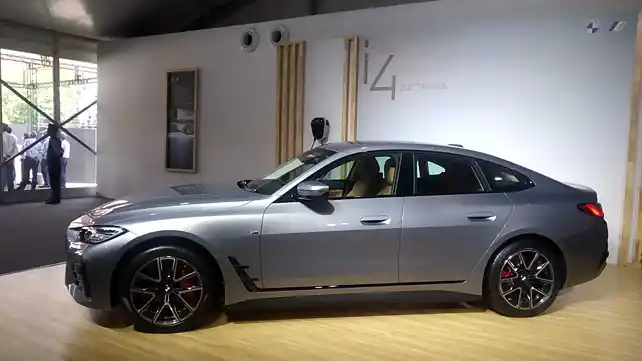 BMW i4 Left Side View BMW i4 Left Side View