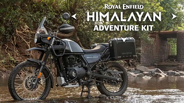 Royal Enfield Himalayan gets Black Series Adventure Kit!