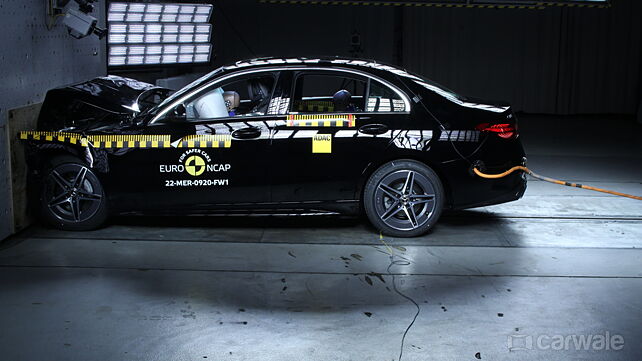 New Mercedes-Benz C-Class scores five stars in Euro NCAP crash test