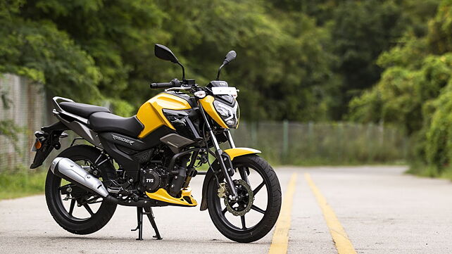 TVS sells 2.87 lakh motorcycles and scooters in May 2022