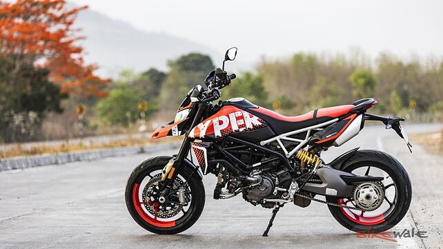 Ducati Hypermotard 950 Left Side View