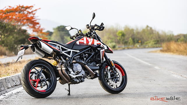 Ducati Hypermotard 950 Right Rear Three Quarter