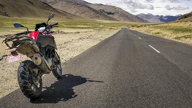 BMW G 310 GS Rear View