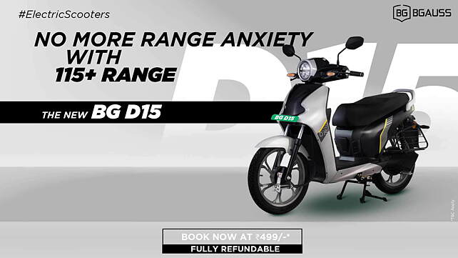 BGauss BG D15 e-scooter: An all-you-need stylish and feature-laden package