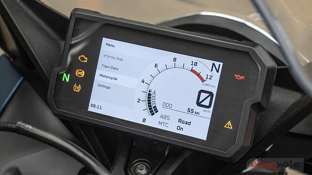 KTM RC 390 Instrument Cluster