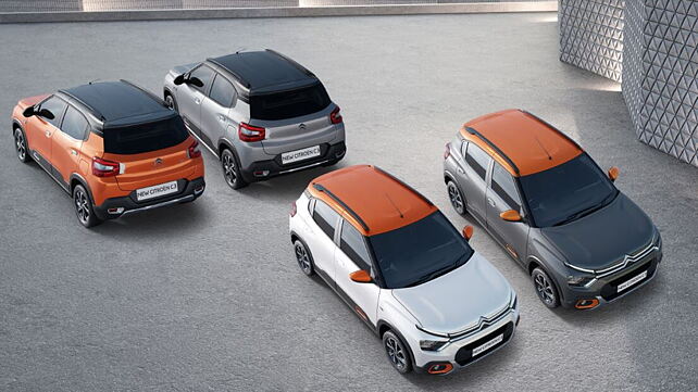 Citroën C3 to be offered in 10 exterior colours and three customisation packs