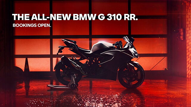 BMW G310 RR bookings open in India ahead of launch