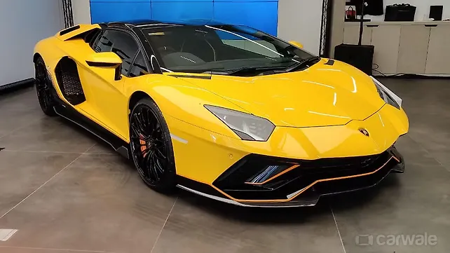 New Lamborghini Aventador Ultimae makes India debut New Lamborghini Aventador Ultimae makes India debut
