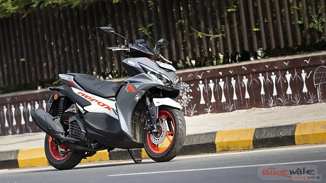 You can now buy the Yamaha Aerox 155 in Mumbai!