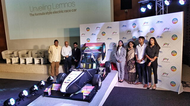 K J Somaiya’s Orion Racing India introduces Lemnos electric race car