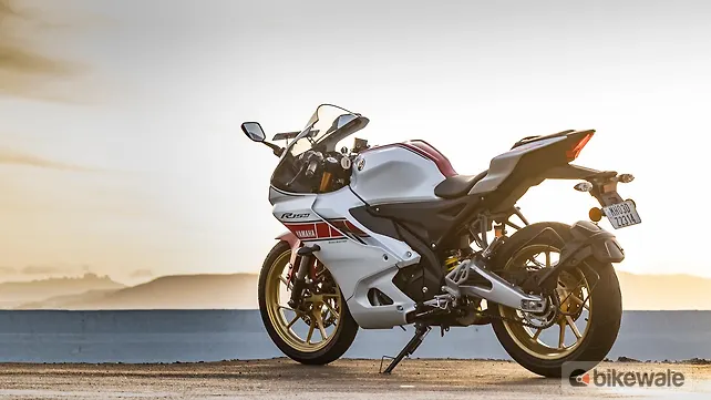 Yamaha R15 V4 Left Rear Three Quarter Yamaha R15 V4 Left Rear Three Quarter