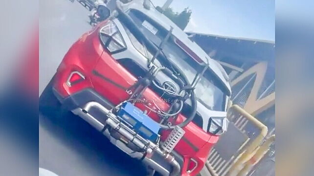 Is this the Tata Nexon CNG on test?