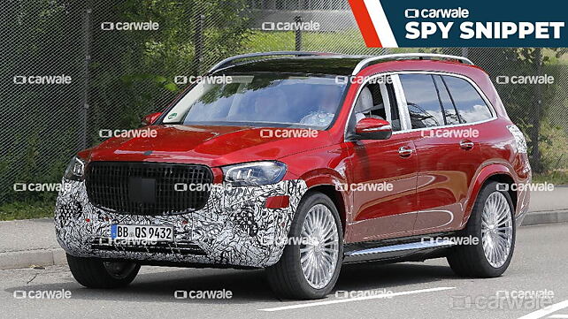 Mercedes-Maybach GLS facelift spotted testing again