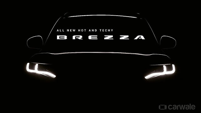 2022 Maruti Suzuki Brezza teased again; gets heads-up display