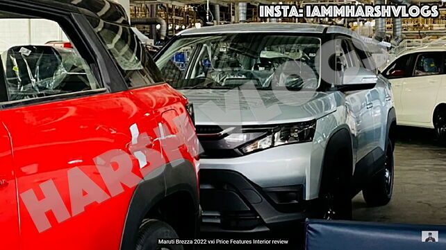 New Maruti Suzuki Brezza production begins; photos leaked