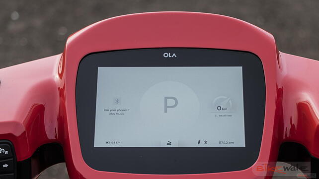 OLA S1 Pro Instrument Cluster