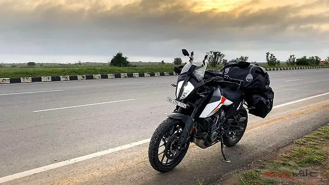 ktm 390 adventure travel