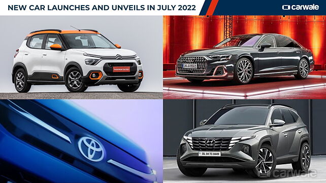 New car launches and unveils in July 2022
