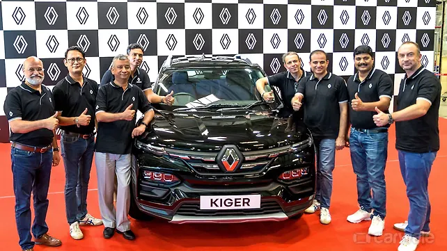 Renault Kiger achieves 50,000 units production milestone; new colour introduced Renault Kiger achieves 50,000 units production milestone; new colour introduced