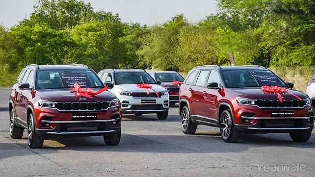 50 units of Jeep Meridian delivered in a single day 50 units of Jeep Meridian delivered in a single day