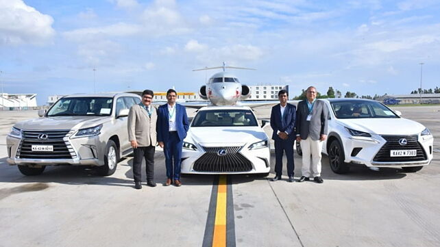 Lexus cars to chauffeur guests at Bangalore airport’s VIP terminal