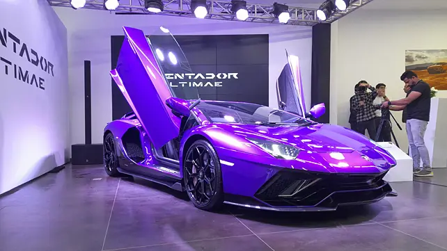 Lamborghini Aventador Ultimae coupé introduced in India Lamborghini Aventador Ultimae coupé introduced in India