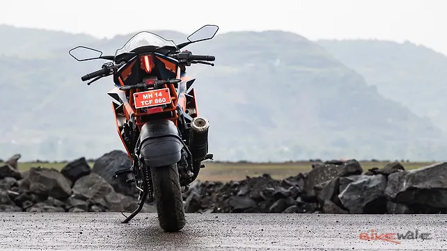 KTM RC 390 Rear View