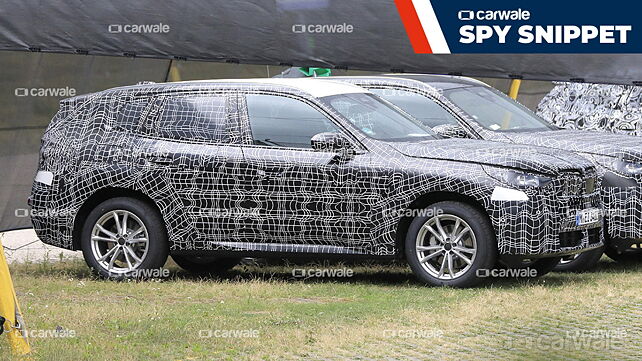 First sightings of new-generation BMW X3 prototype