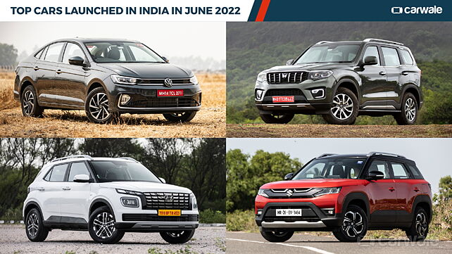 Top cars launched in India in June 2022