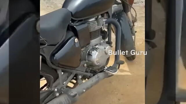 Royal Enfield Bullet 350 Engine From Right