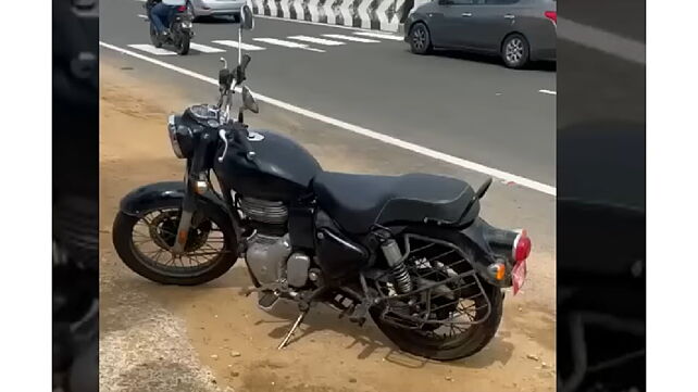 New Royal Enfield Bullet 350 spotted, more details LEAKED!