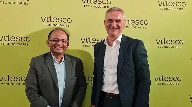 Left - Anurag Garg, Managing Director & Country Head, Vitesco Technologies India; Right - Klaus Hau, Member of the Executive Board, Vitesco Technologies Left - Anurag Garg, Managing Director & Country Head, Vitesco Technologies India; Right - Klaus Hau, Member of the Executive Board, Vitesco Technologies