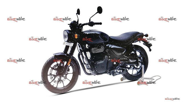 Royal Enfield Hunter 350 Left Front Three Quarter