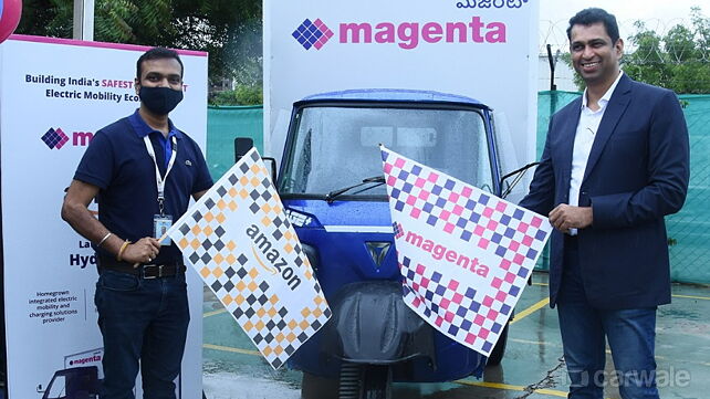Magenta Mobility partners with Amazon India to deploy EV fleet in Hyderabad