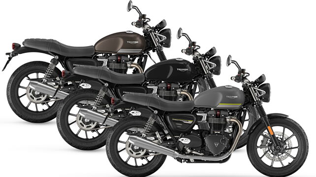 New Triumph Speed Twin 900 available in three colours