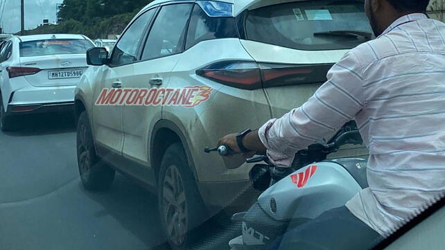 2022 Tata Harrier spied testing; to get a 360-degree camera