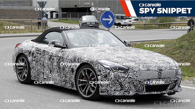 BMW Z4 facelift commences testing with minimal changes