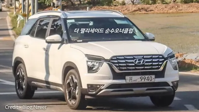 Is this the Hyundai Alcazar facelift in the works? Is this the Hyundai Alcazar facelift in the works?