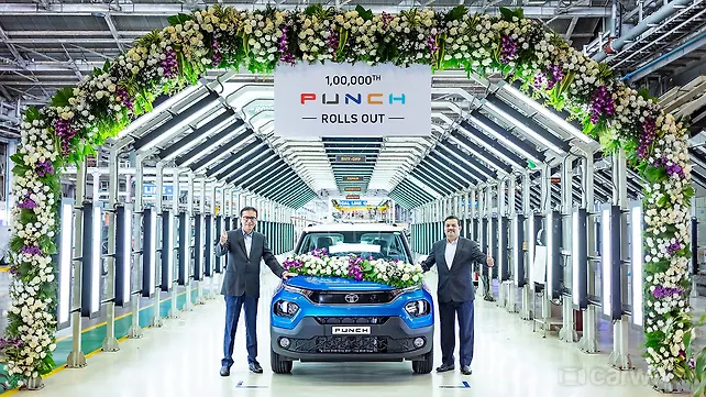 Tata Punch surpasses the 1 lakh unit sales milestone Tata Punch surpasses the 1 lakh unit sales milestone