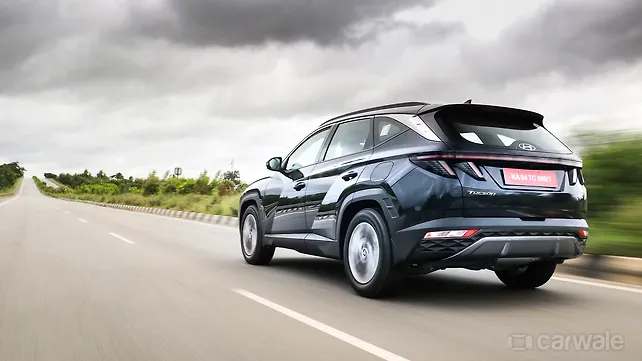 Hyundai Tucson Left Rear Three Quarter Hyundai Tucson Left Rear Three Quarter