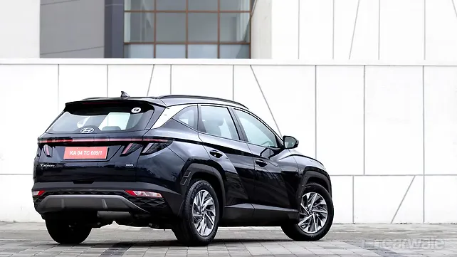 Hyundai Tucson Right Rear Three Quarter Hyundai Tucson Right Rear Three Quarter