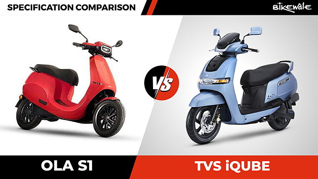 Ola S1 vs TVS iQube: Specification Comparison
