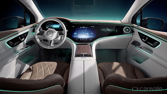 Mercedes-Benz showcases EQE SUV interior ahead of global debut