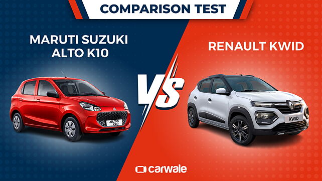 Spec comparison – Maruti Suzuki Alto K10 vs Renault Kwid