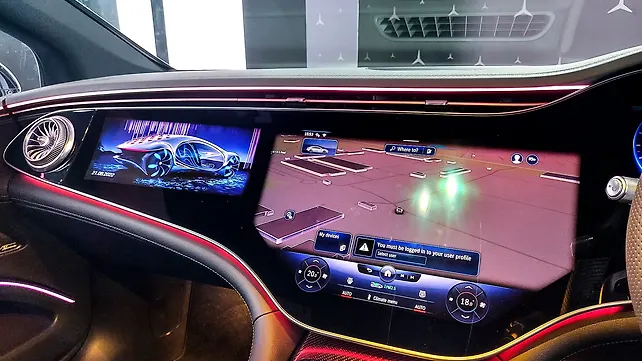 Mercedes-Benz EQS Dashboard