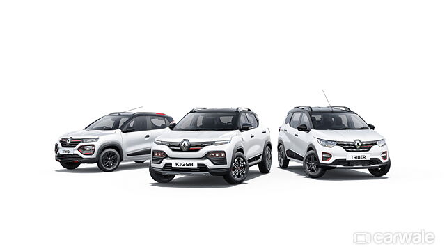 Renault Kiger, Triber, and Kwid Limited Edition models launched