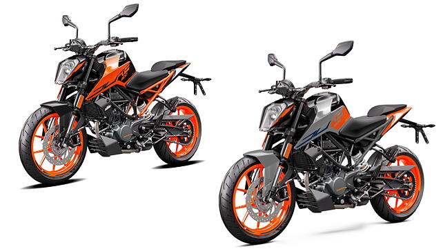 KTM 200 Duke Left Front Three Quarter