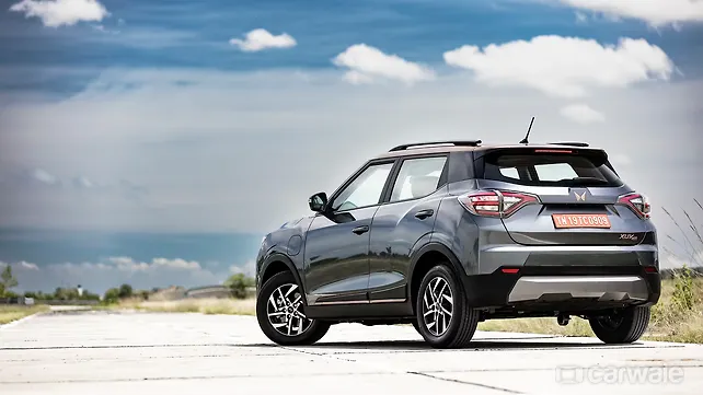 Mahindra XUV400 Left Rear Three Quarter