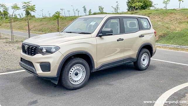 Mahindra Scorpio-N base variant spotted; deliveries to begin later this month